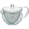 Bauchige Glas Teekanne Maru