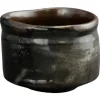 Chawan von Kato Juunidai mit dunkler Glasur