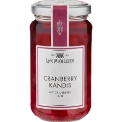 Cranberry Kandis mit Preiselbeer Likör