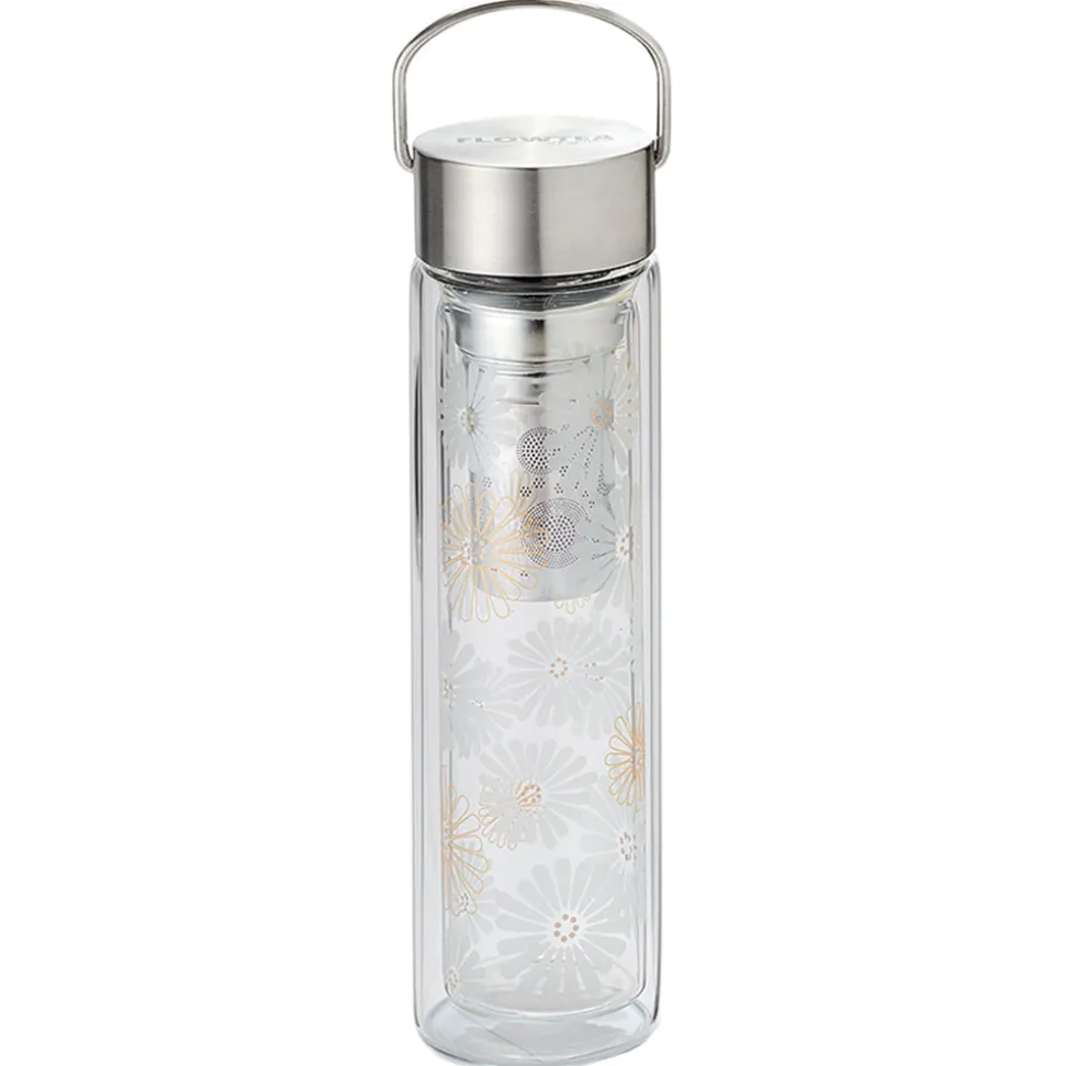 Doppelwandiger Glas To Go Becher