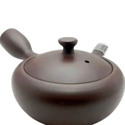 Flache Kyusu im Banko-Stil