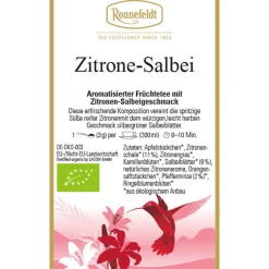 Früchtetee Zitrone-Salbei bio