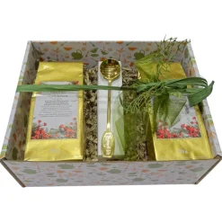 Geschenk mit Wintertee