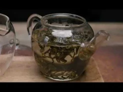Glas Teekanne aus Taiwan