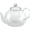 Glas Teekanne Lu 1,2lt., mit Glasfilter