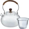 Glas Teekanne Oriental mit vier Cups