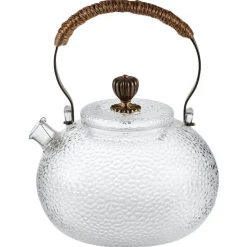 Glas Teekanne Oriental mit vier Cups
