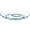 Glas Untertasse mit Ablagefläche