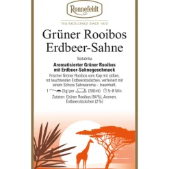 Grüner Rooibos Erdbeer Sahne