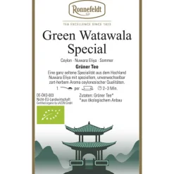 Grüner Tee Green Watawala Special bio