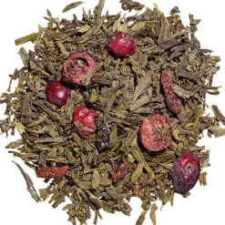 Grüntee mit Fruchtstückchen Lychee-Goji