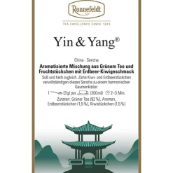 Grüntee Yin & Yang® mit Erdbeer-Kiwigeschmack