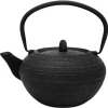 Gusskanne Tibet schwarz