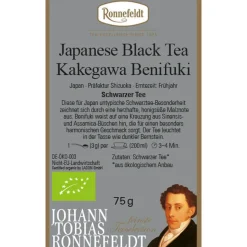 Japanischer Schwarzer Tee Kakegawa Benifuki bio