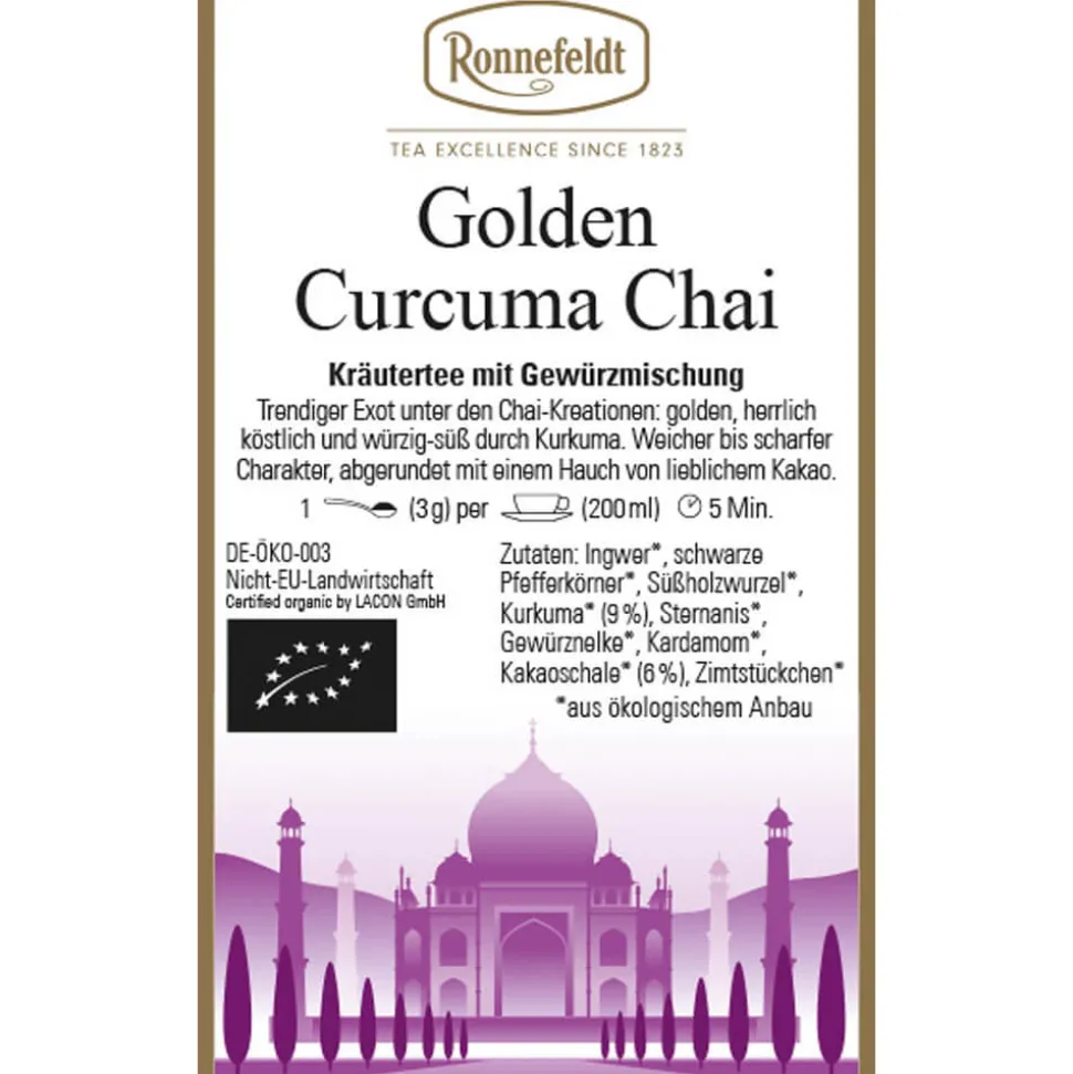 Kräutertee Golden Curcuma Chai bio