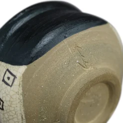 Kuro Oribe Chawan von Kato Juunidai