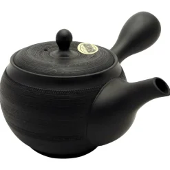 Kyusu aus Tokoname geriffelt