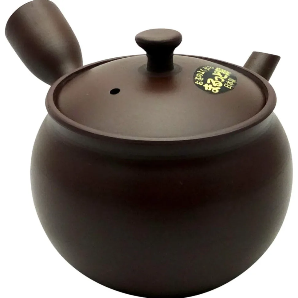 Kyusu Einhand-Teekanne, runde Form