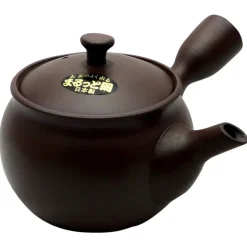 Kyusu Einhand-Teekanne, runde Form