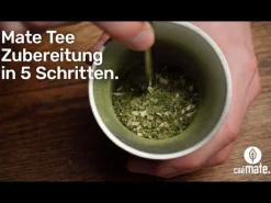 Mate Tee Set Edelstahl Becher