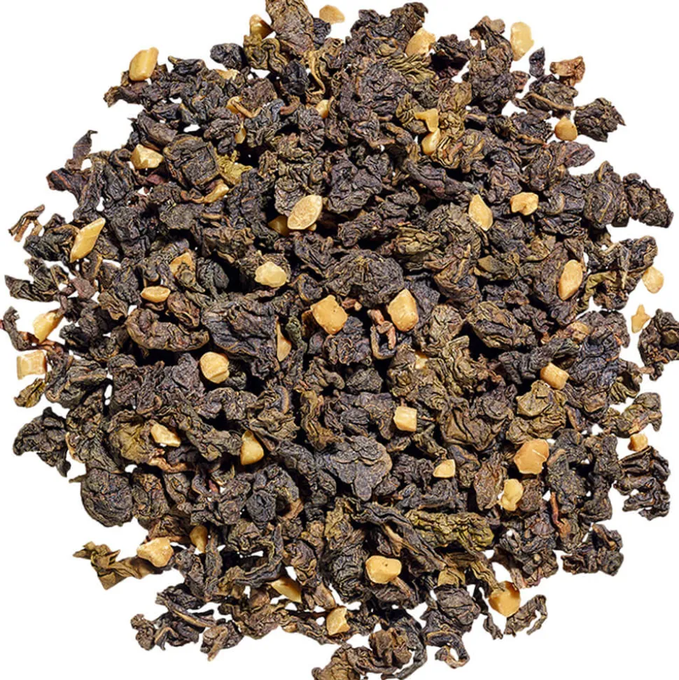 Oolong Mandelmilch mit Mandelstückchen