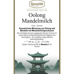 Oolong Mandelmilch mit Mandelstückchen