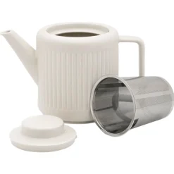 Porzellan Teekanne Skagen