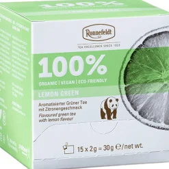 Premium Teebeutel Lemon Green bio