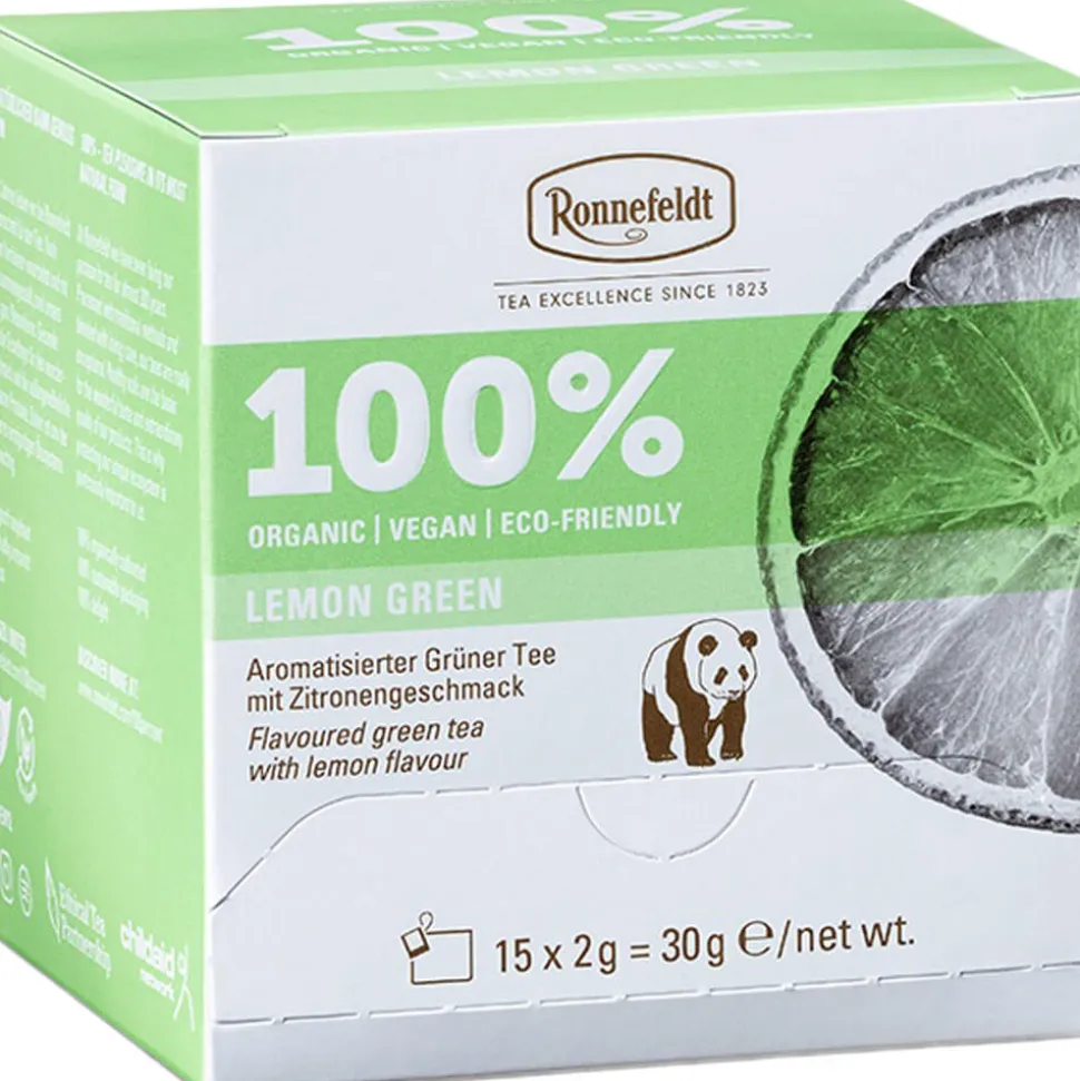 Premium Teebeutel Lemon Green bio