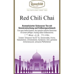 Red Chili Chai mit fruchtig süßem Erdbeeraroma