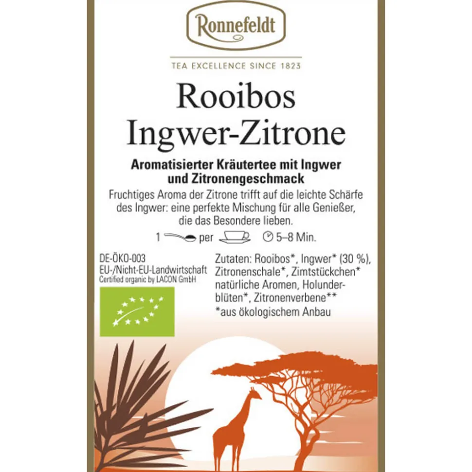 Rooibos Ingwer Zitrone bio