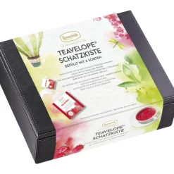Schatzkiste gefüllt mit 60 Teavelope®