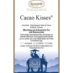 Schwarzer Tee Cacao Kisses