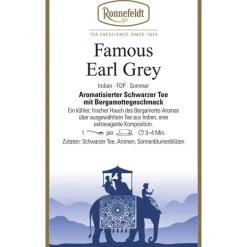 Schwarzer Tee Famous Earl Grey