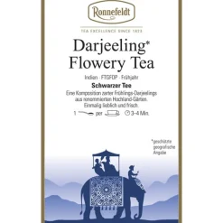 Schwarzer Tee Flowery Tea
