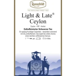 Schwarzer Tee Light & Late® Ceylon