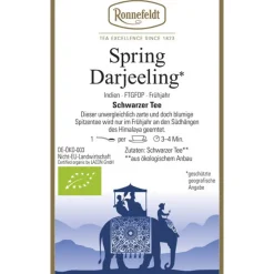 Schwarzer Tee Spring Darjeeling* bio
