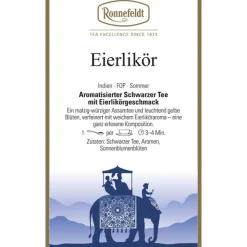 Schwarztee Eierlikör