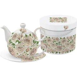 Tea for One Set Roses