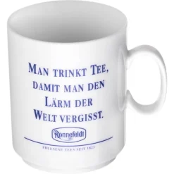 Teebecher mit Elefanten-Aufdruck
