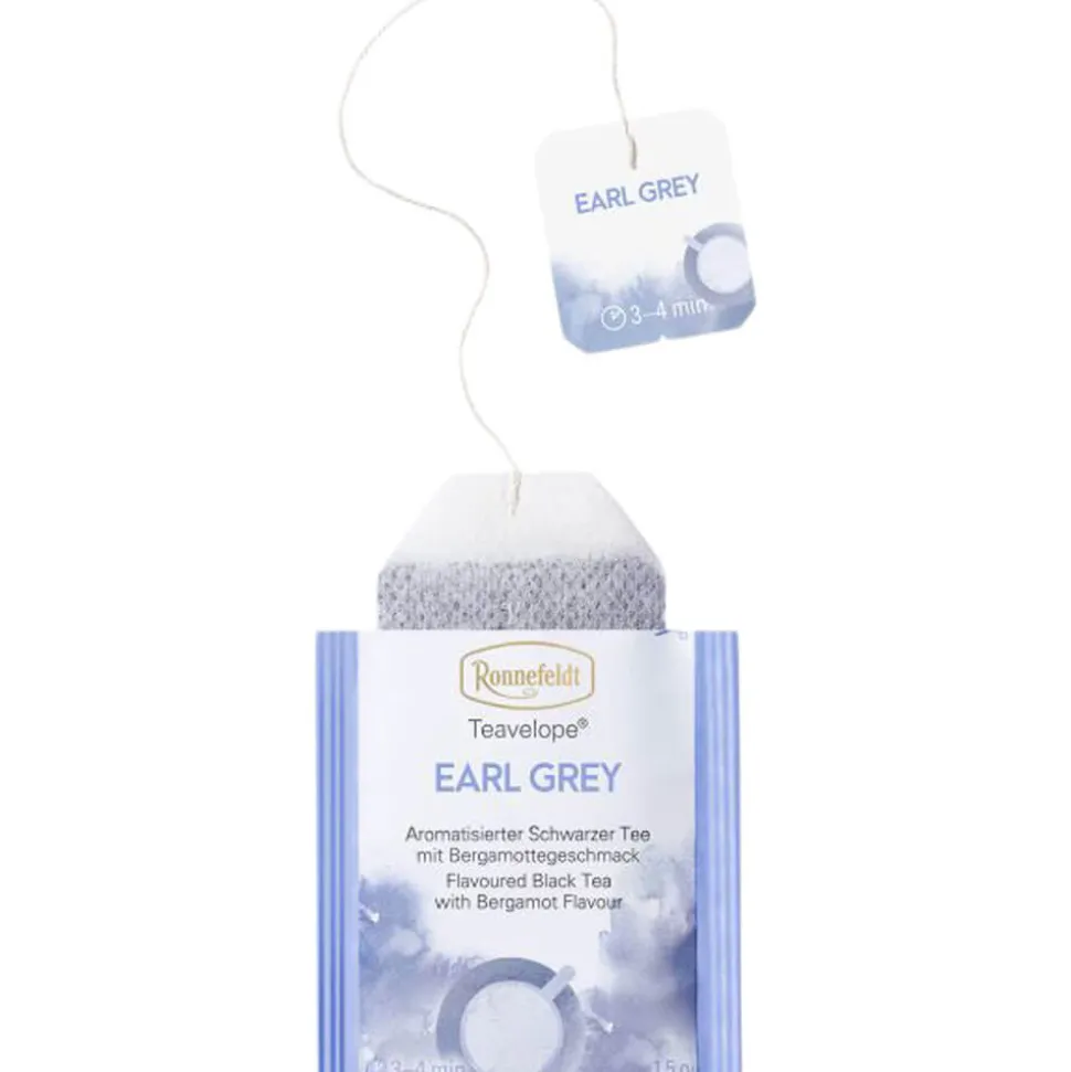 Teebeutel Earl Grey mit Zitrusaroma