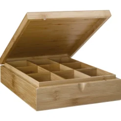 Teebeutel Kiste 9 Fächer