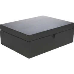 Teebox Bambus mit 4 Teedosen & Teemaßlöffel