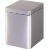 Teedose mit Stülpdeckel silber