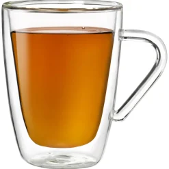 Teeglas doppelwandig