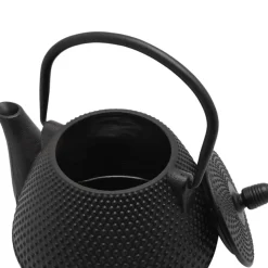 Teekanne Gusseisen Wuhan 0,8lt. schwarz