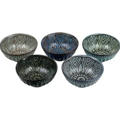 Teeschalen-Set Jara - 5 Porzellanschalen