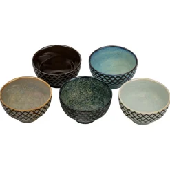 Teeschalen-Set Sara – 5 Porzellanschalen