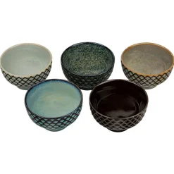 Teeschalen-Set Sara – 5 Porzellanschalen