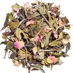 Weißer Tee Rosentraum